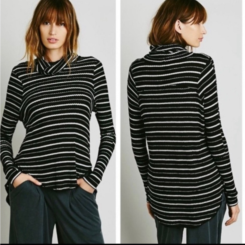 Free People We the Free People Drippy Kristina Striped Sweater